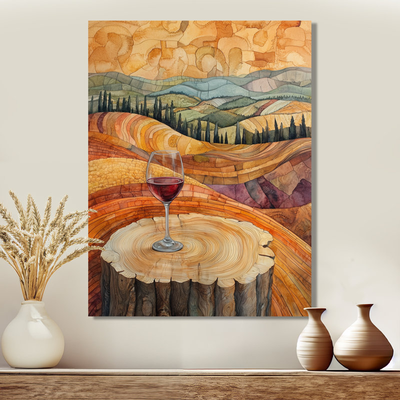 Kirsti II -Vineyard Metal Wall Decor, 20" H x 12" W