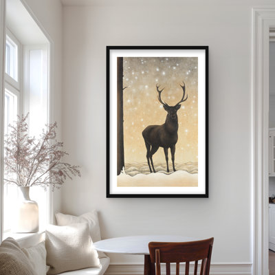 Roe Deer in Winter - Snow