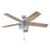 52" Foxhaven 5 - Blade Standard Ceiling Fan with Pull Chain and Light Kit Included