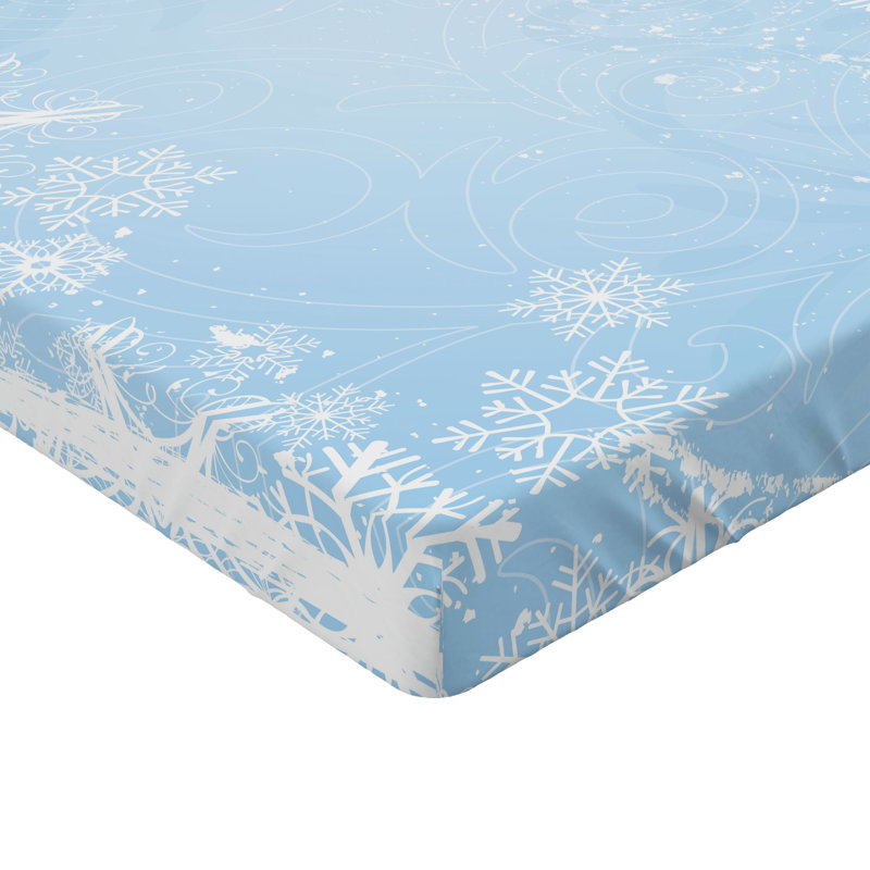 Ensemble de 2 draps-housse Ambesonne Winter, Drap-housse de taille simple