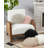 Mongolian Lamb Fur Wool Throw Pillow With Poly Filling-67104437-84412599