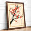 Moonlit Cherry Blossom Japandi - Framed Print-58259770-58259774