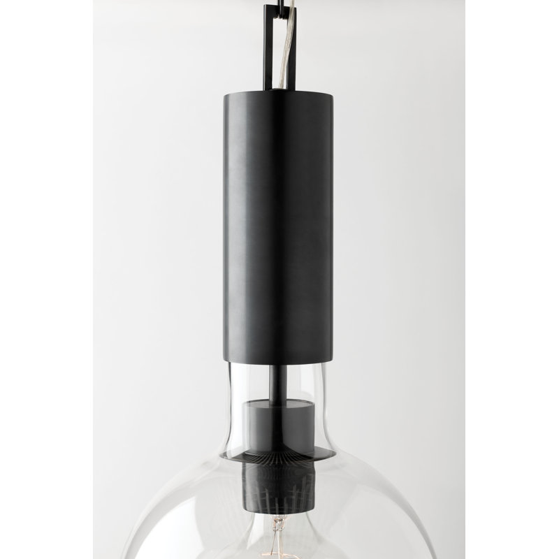 Raleigh 1 - Light Pendant, Old Bronze, 24.75" H x 13" W x 13" D