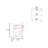 White - Colored Kitchen Cart With 2 Doors And 1 Drawer, Convenient Storage Option, Caster Wheels For Mobility, Particle Board Construction, 34.01 In High, 18.41 Wide, 24.01 Deep Two One Brighten Your