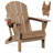 Folding Adirondack Chairs HDPE Weather Resistant