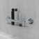 PLUS Shampoo Shelf 16" in Chrome, Decorative Grab Bar with Shelf (500 lb. Capacity)
