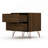 Rockefeller 20" Nightstand In Brown Brown (2-Drawer)-975590519