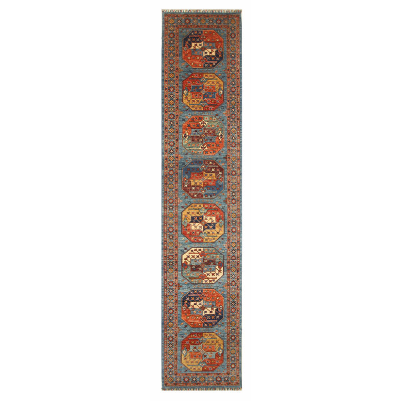 One-of-a-Kind Runner 2'8" X 12'11" Hand Knotted Area Rug