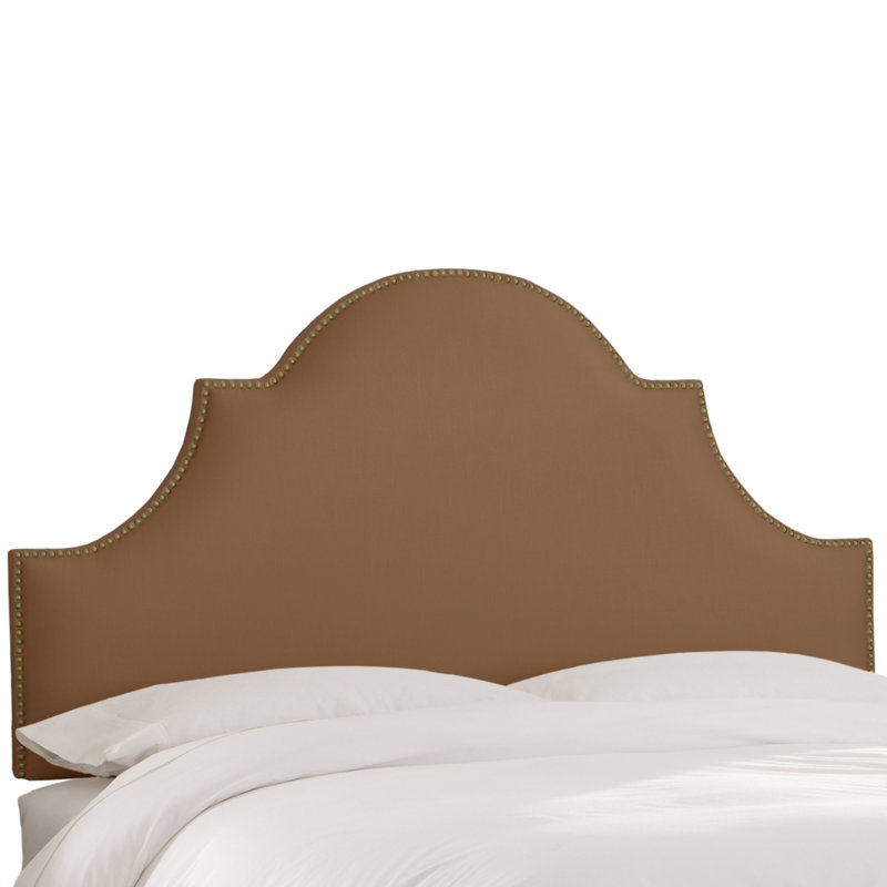 Delaware Upholstered Headboard, Shantung Khaki, King