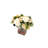 Fabric Roses Arrangement in Vase