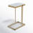 Brigitte Marble Top Frame End Table