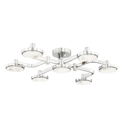 Meander 6 Light LED Chandelier
