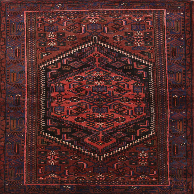 Chavtika Oriental Indoor Rug, Square 8'