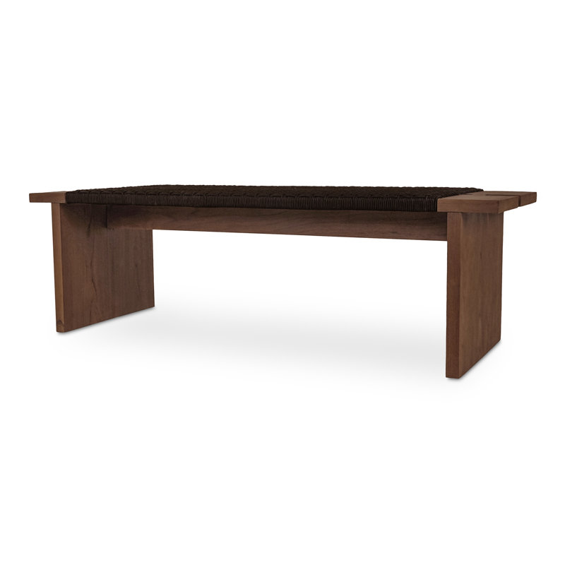 Solid Wood Teak Outdoor Bench
