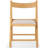 Jacie Linen Seat Folding Chair-403511053