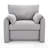 38.6" Oversized Armchair Upholstered Accent Chair For Living Room-1775625595