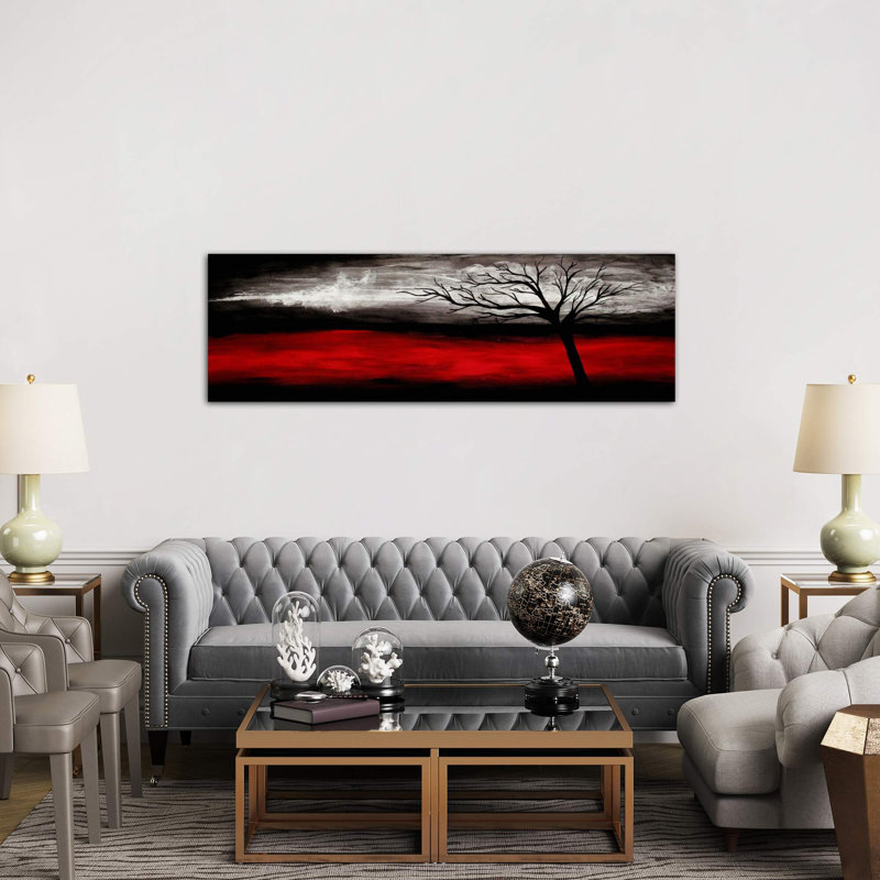 Passion by Heather Offord - Wrapped Canvas Panoramic Painting, 121.92 cm H x 40.64 cm W x 1.91 cm D