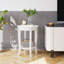Table de bout avec tablettes de rangement à 2 niveaux-96434509