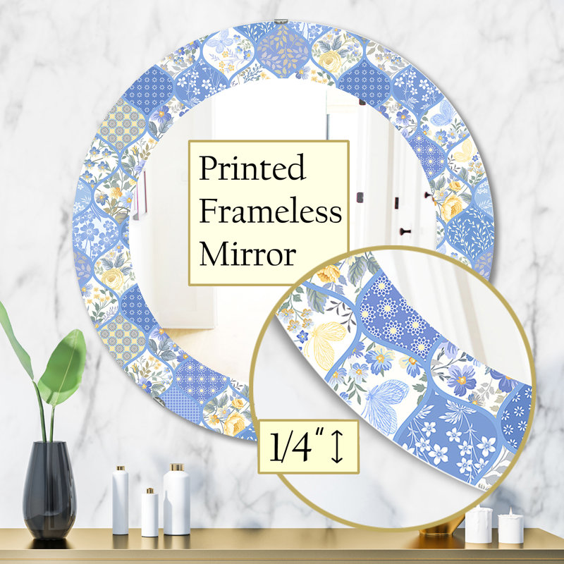 Mirror, 31.5" H x 31.5" W