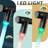 FORIOUS LED Light Pull Out Kitchen Faucet with Accessories-88247944