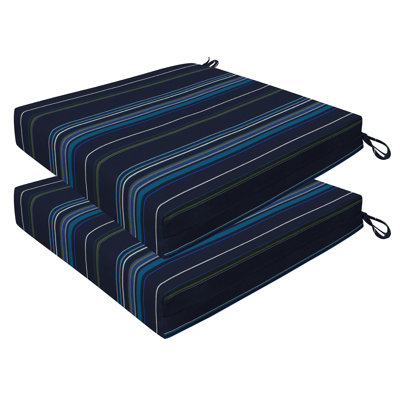 Meridian Sunbrella Outdoor 20" Square Dining Seat Cushion
