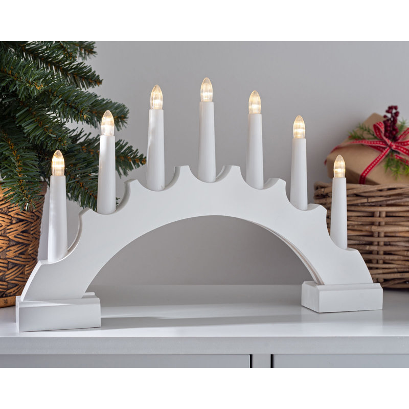 Unscented Flameless Candle, White