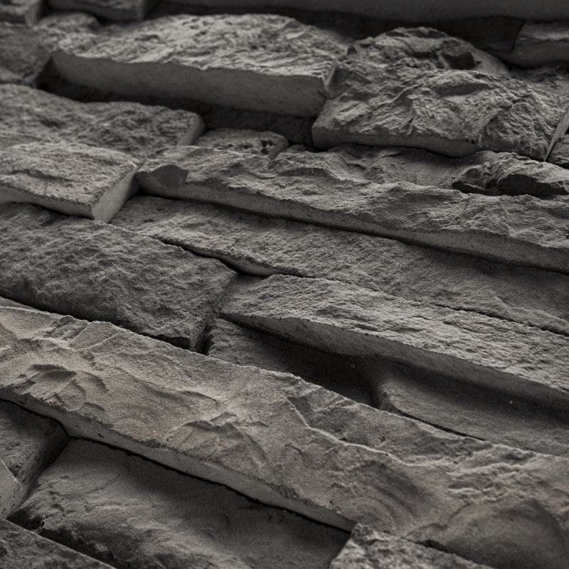 Ackland Terraforma Manufactured Stacked Stone Panel Wall Tile Assorted ...