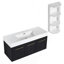 Meuble-lavabo mural 48 po avec lavabo et support de rangement-468766088-468766103