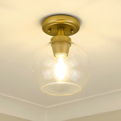 Saltash Glass Flush Mount