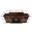 Calie 67'' TV Stand with Fireplace-143739868