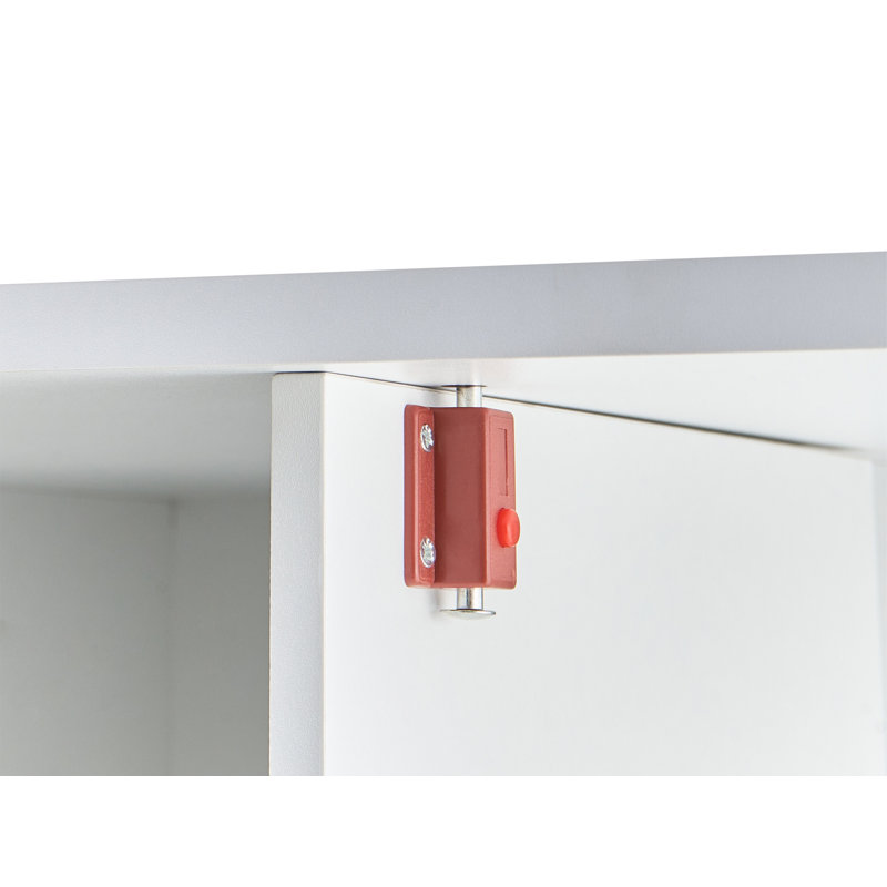 Cabinet Desk White 80 cm 40/80 cm Folding