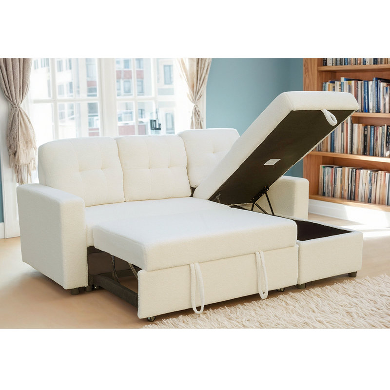 Orvella Reversible Corner Sofa, White