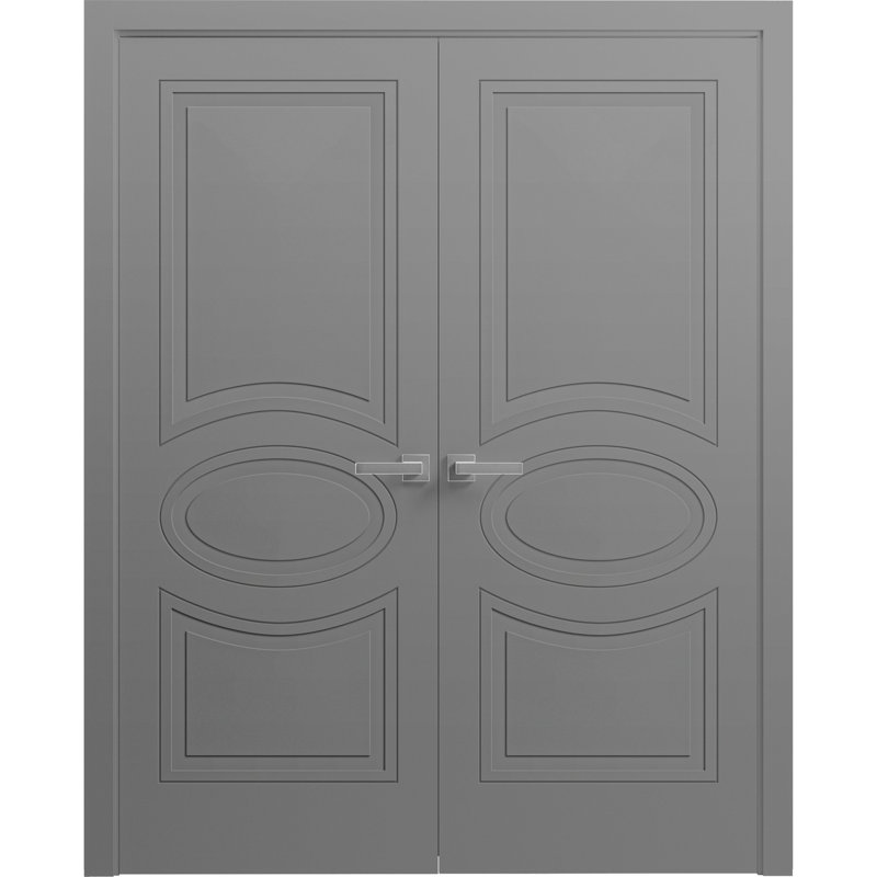 Portes françaises à panneaux, 36 po x 80 po