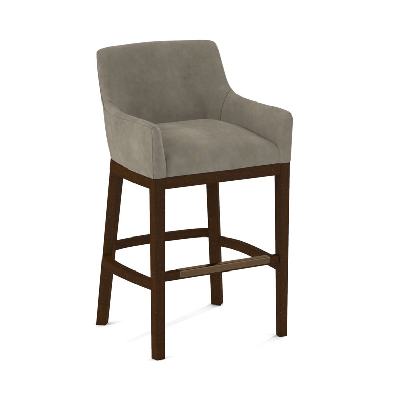 Upholstered Stool, English Saddle, Applause Ashton