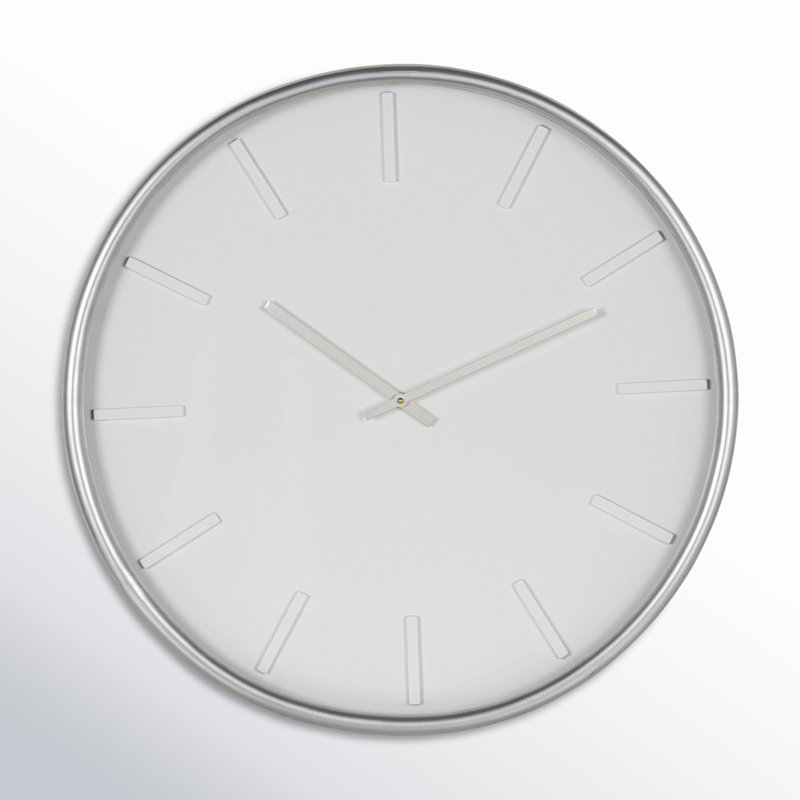 Farrell Metal Analog Wall Clock