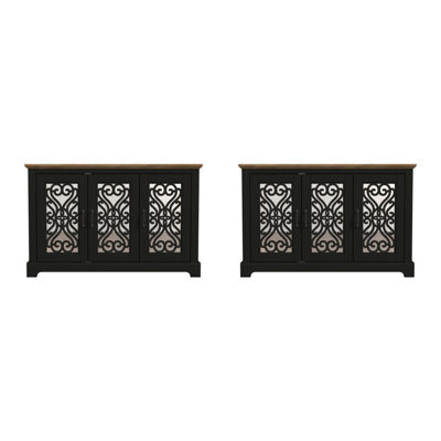 Airalyn Traditional Sideboard Set Of 2