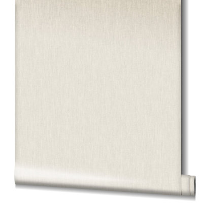Earth Collection Textured Linen Effect Wallpaper Roll