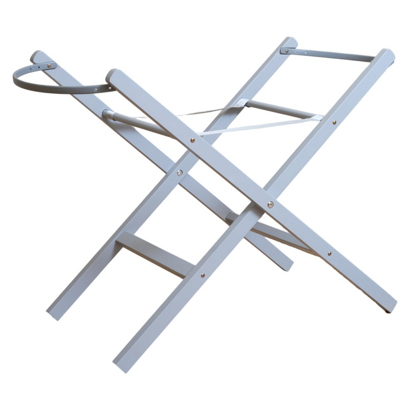 Moses Basket Stand, Grey
