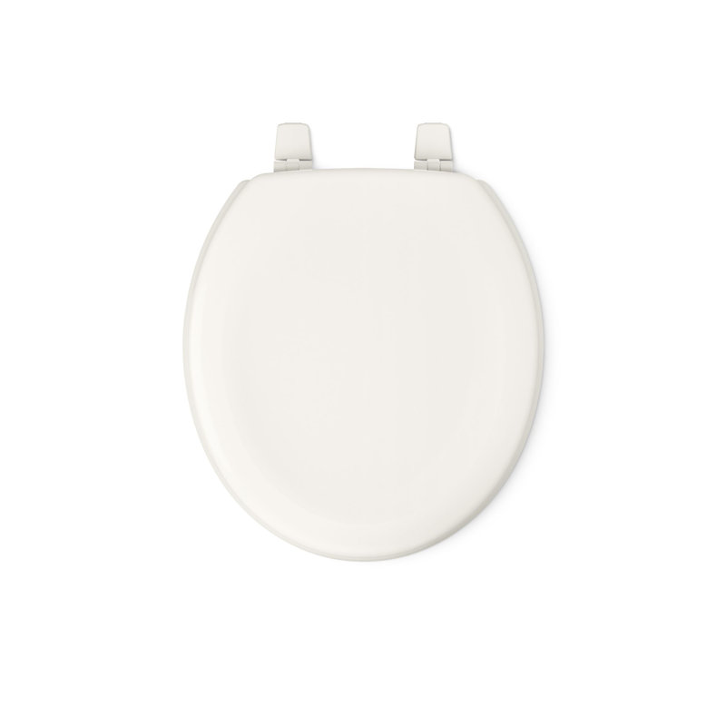 Ridgewood® Toilet Seat, Round, Biscuit