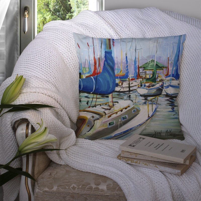 Coussin décoratif intérieur/extérieur day break, H 18 po x l 18 po x P 5,5 po