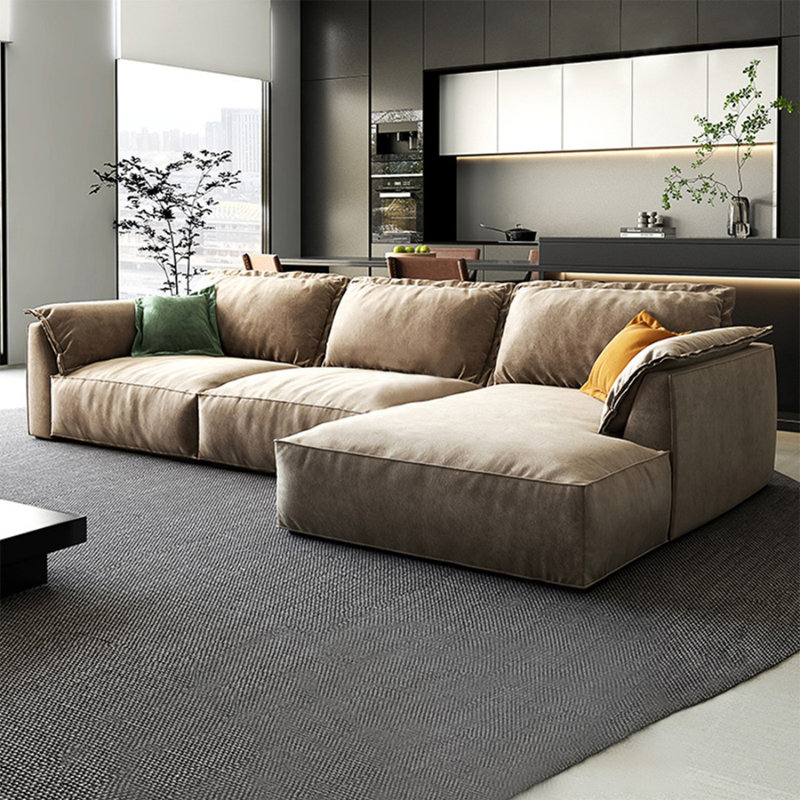 2 - Piece Upholstered Sectional, 33.46" H x 125.98" W x 62.99" D, Orienté à droite
