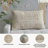 Hathby Polyester Lumbar Rectangular Pillow Cover & Insert