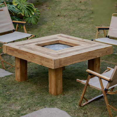 Foyer de table d'extérieur 35,43 po