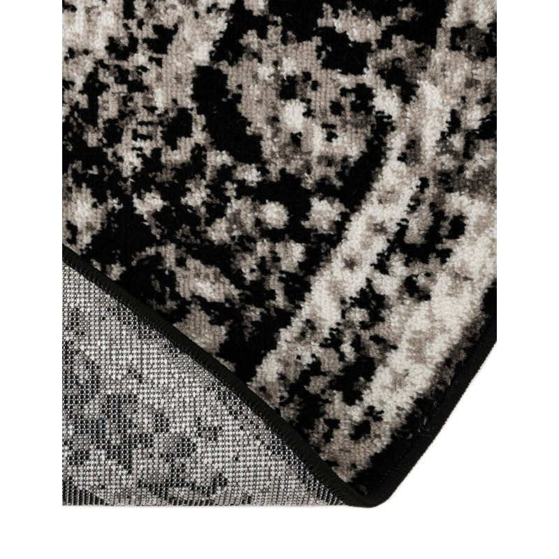 Ensemble de tapis Gourley, Non, Noir, Carré 10pi