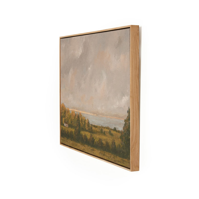 Country Lake House by Lori Marie, 18'' H x 24'' W