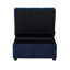 Banc de rangement avec plateau coulissant Modern