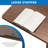 Mount-It Height Adjustable Overbed Desk & Table, Overbed Medical Table w/ Wheels & Tilting Tabletop