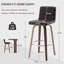 Tabouret de bar et de comptoir pivotant rembourré-1276034633-1276034636