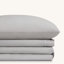 Ensemble de draps pour lit simple, 300 fils luxueux, très doux, draps rafraîchissants, poche profonde jusqu'à 15 po, draps en satin à broderie double 3 pièces (simple, blanc ivoire)-1872392632-1872392635