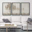 «Pastel Abstract Tree Subtle Neutral Modern Rustic Home Decor», reproduction d'art sur toile encadrée-83866042-129504173